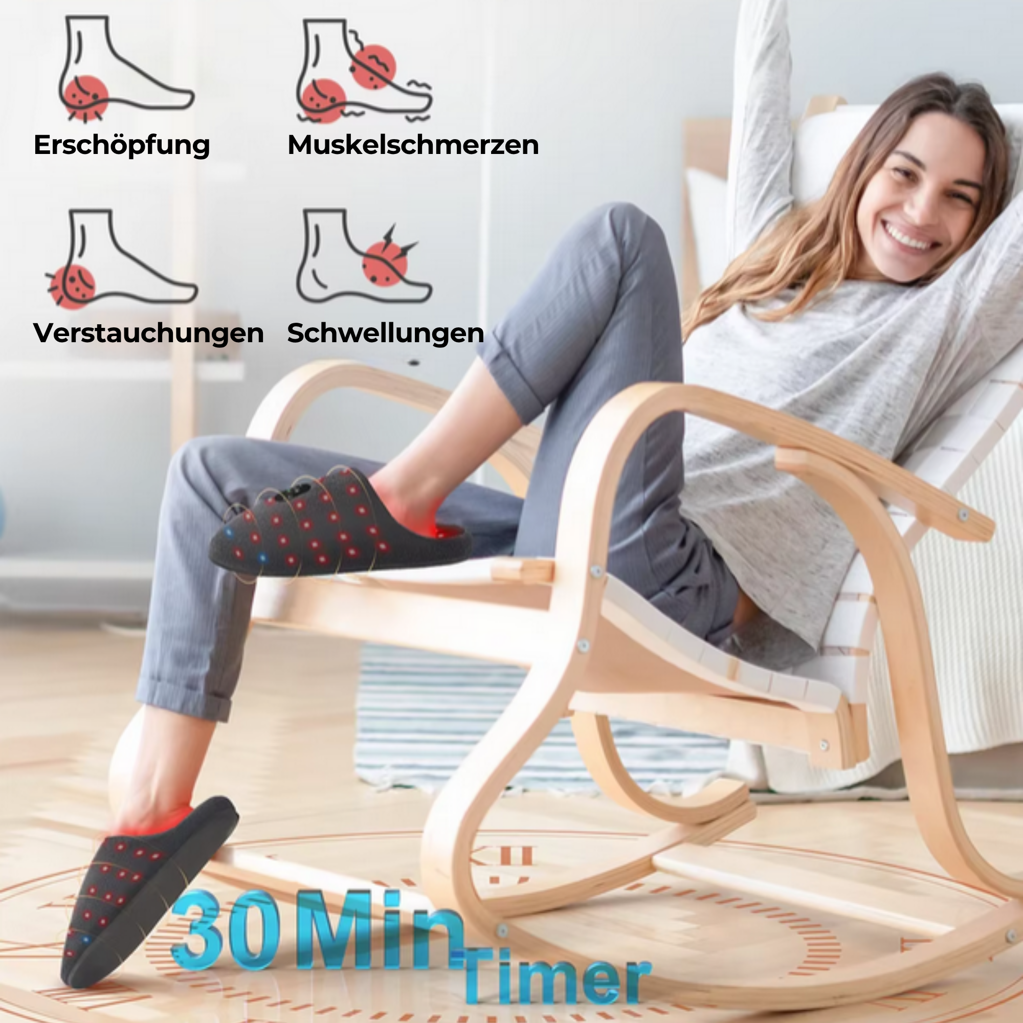 InfraSlipper - Wellness für deine Füße