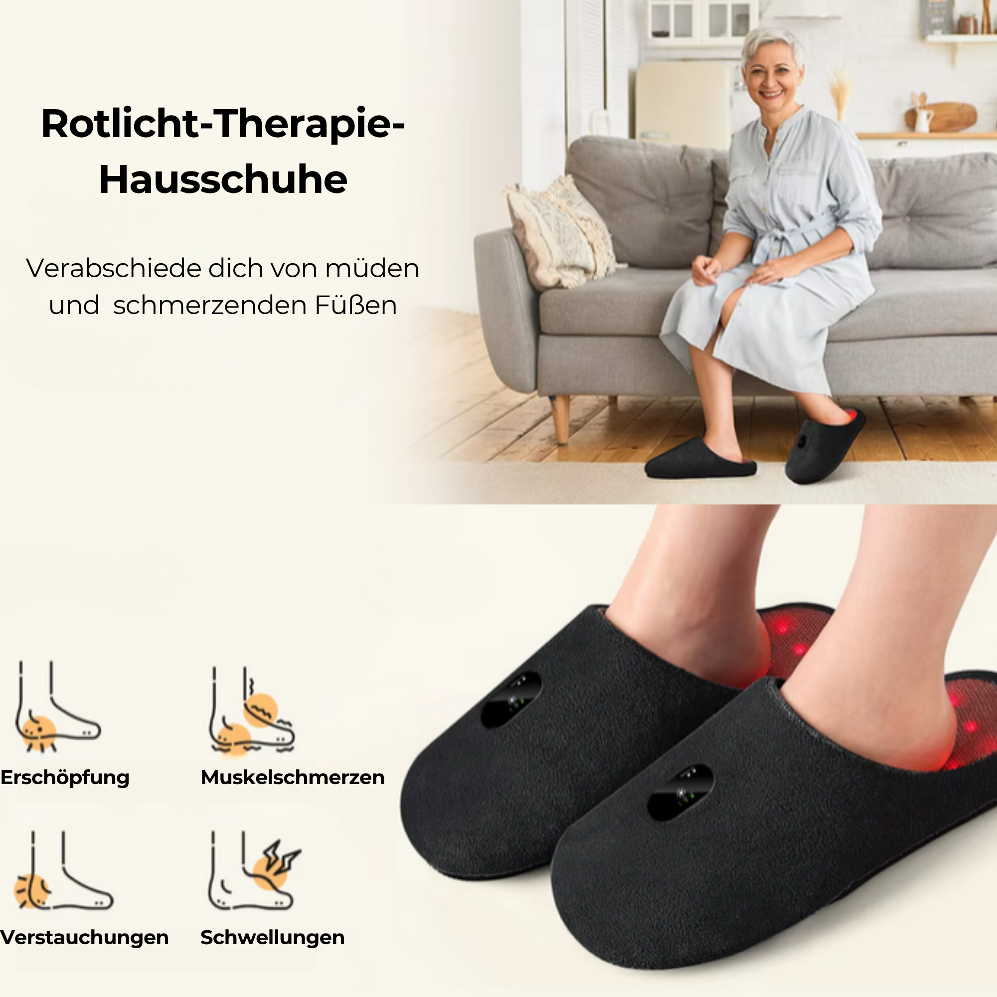 InfraSlipper - Wellness für deine Füße